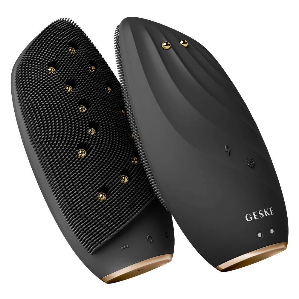 ゲスケ ソニック サーモ フェイシャルブラシ & フェイスリフター（電動洗顔ブラシ)