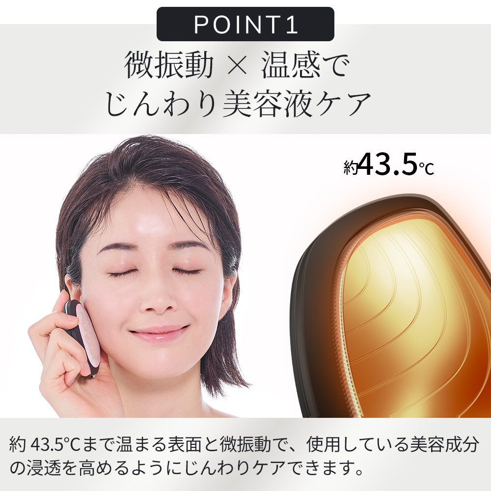 ゲスケ ソニック ウォーム＆クール マスク(温冷美顔器)