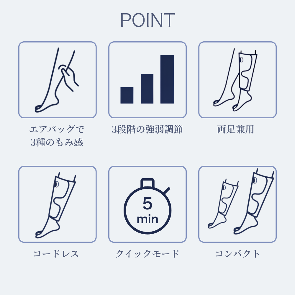 3Dレッグマッサージャー AIR(エアー)