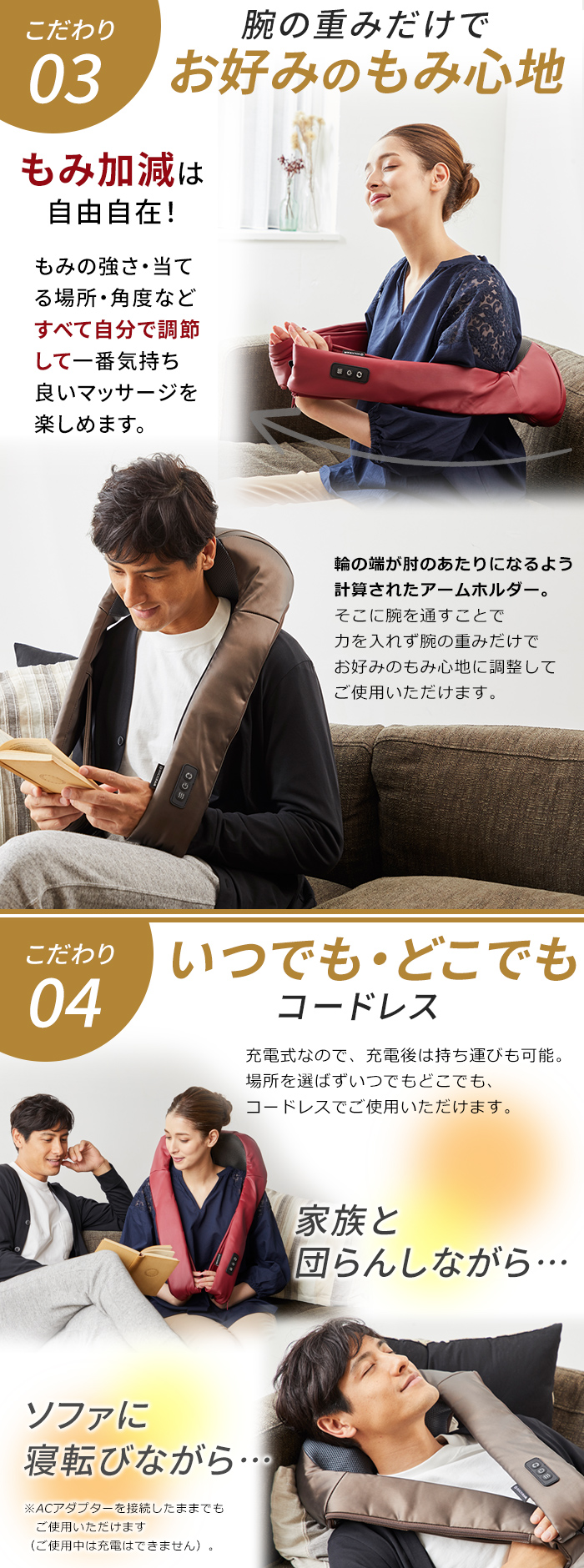 3DネックマッサージャーS