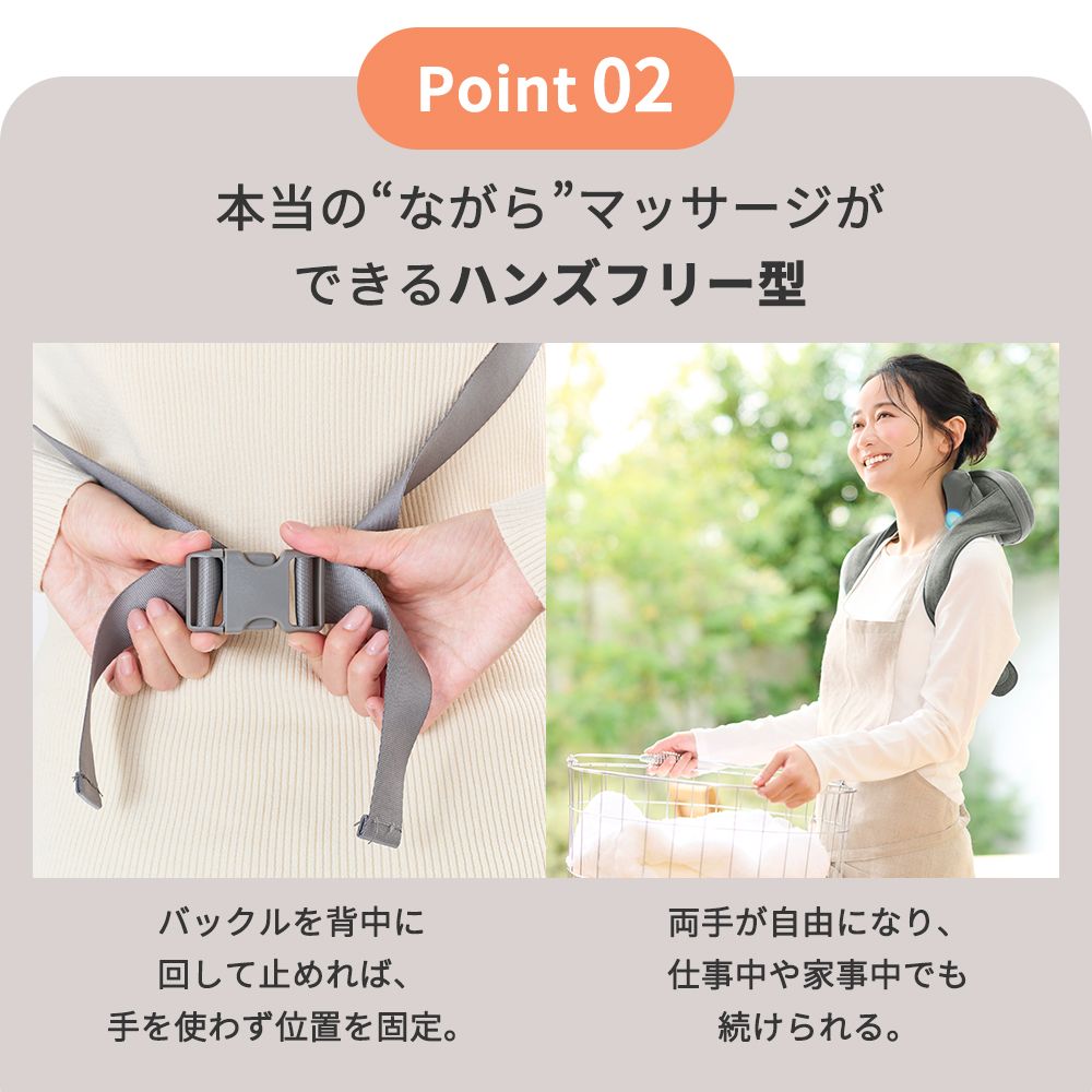 【限定アダプタセット】3Dネックマッサージャープレミアム SMART MN-10