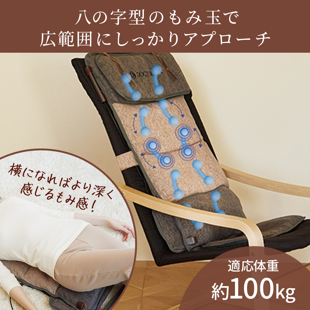 【限定特典付き】3Dマッサージシート flatty（フラッティ） | MS-08