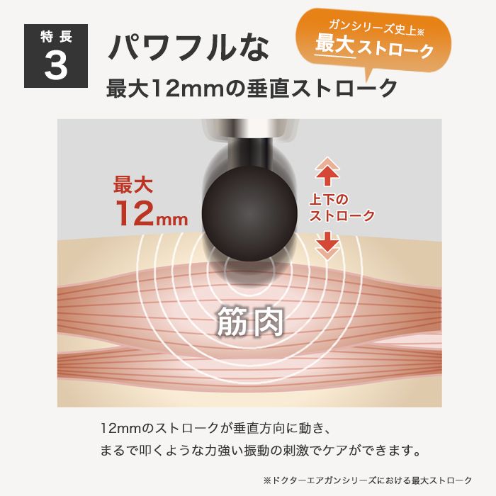 リカバリーガンPRO(ブラック) | ドクターエア公式オンラインストア